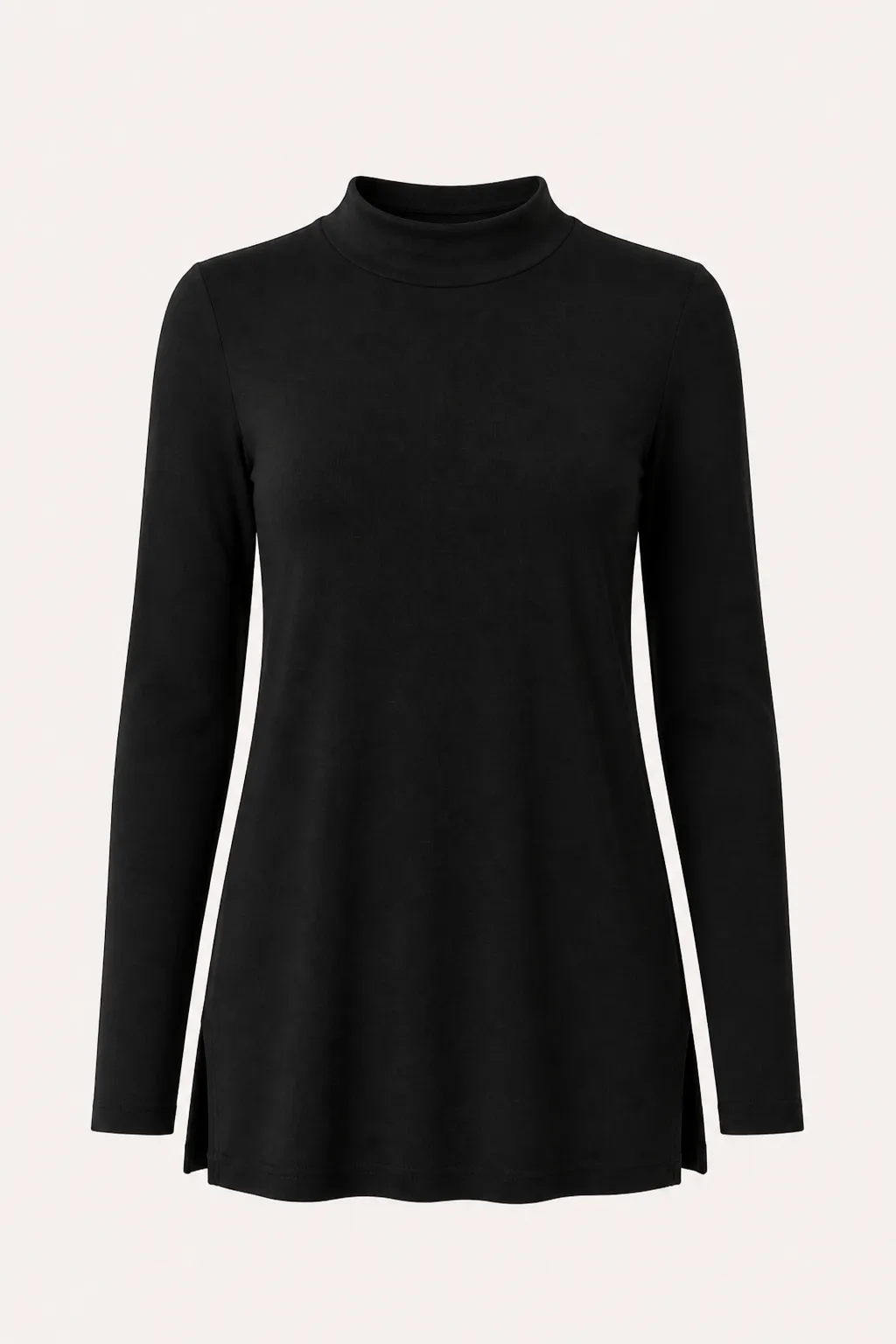 Long Sleeve Mock Neck Tunic MB-2620