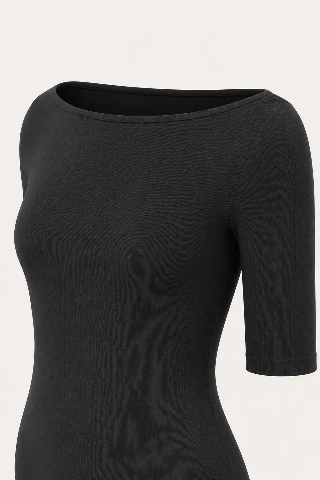 Dirsek Üstü Kayık Yaka Body 3