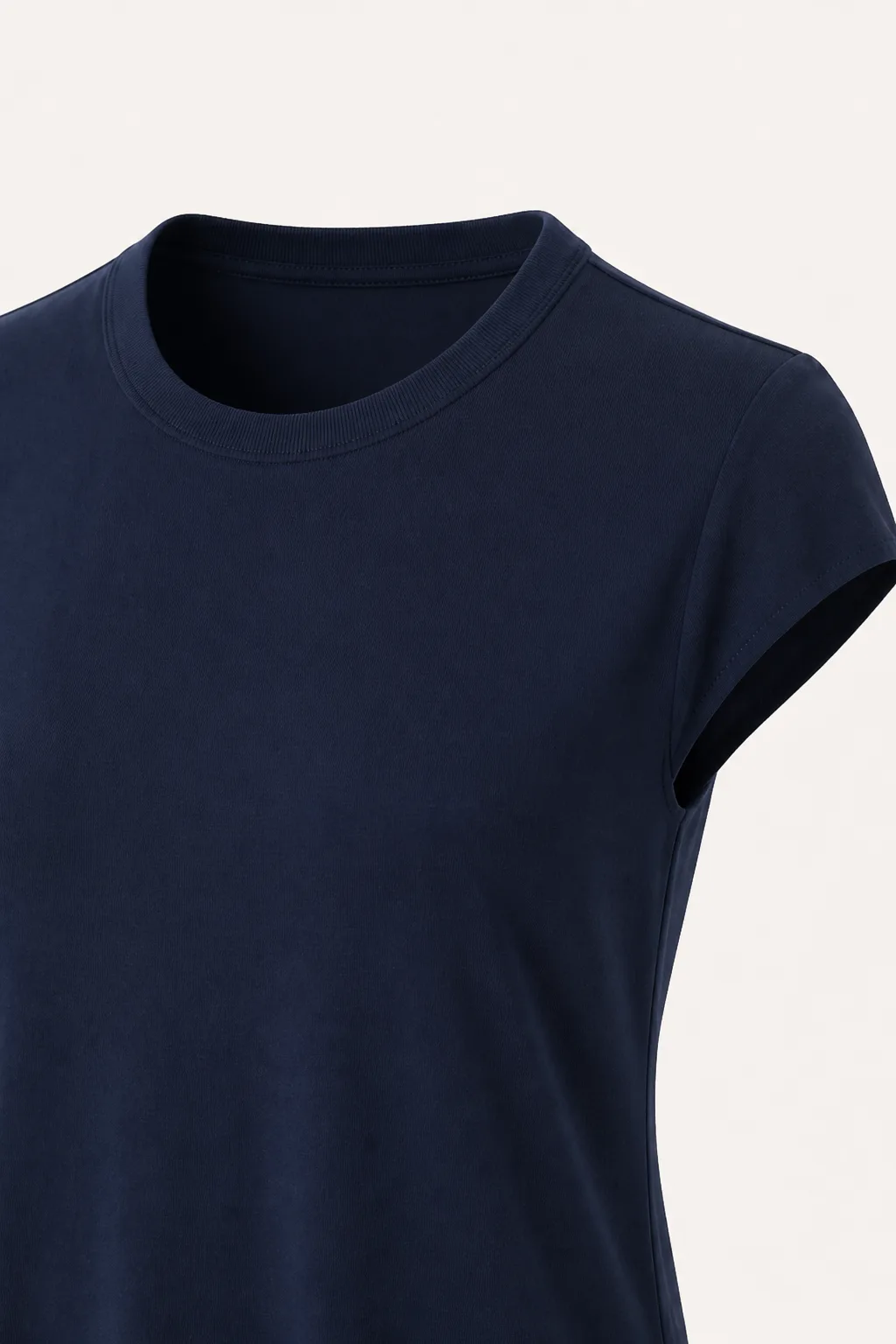 Cap Sleeve Crew Neck Tunic 3