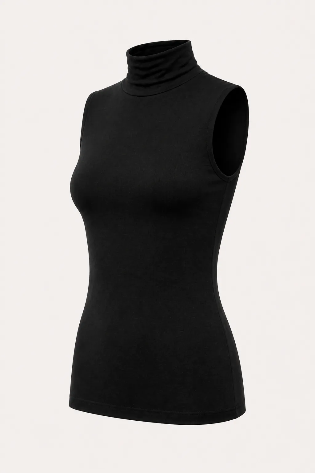 Sleeveless Turtleneck Bodysuit 2
