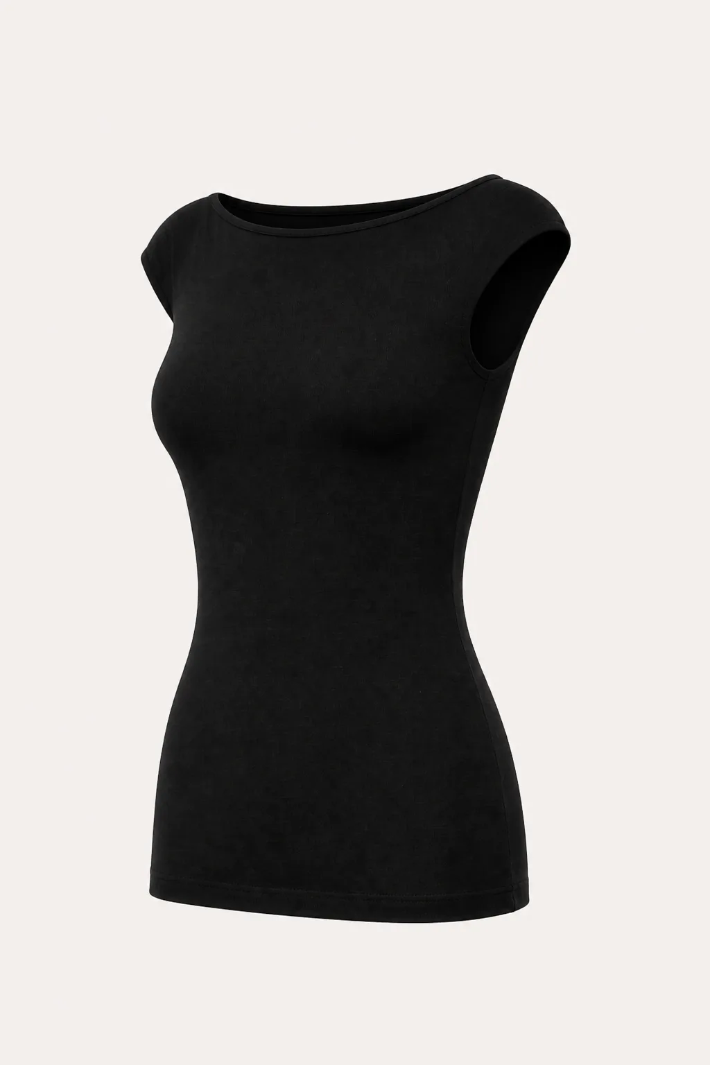 Mini Kısa Kol Kayık Yaka Body 2