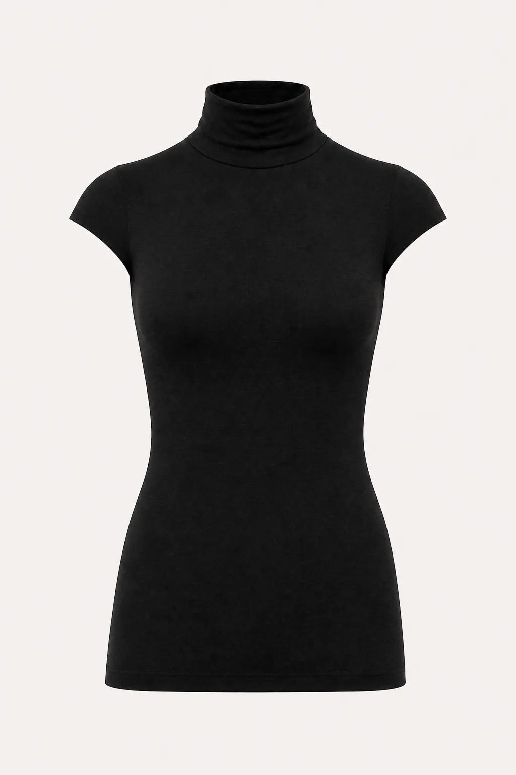 Cap Sleeve Integral Turtleneck Bodysuit MB-260