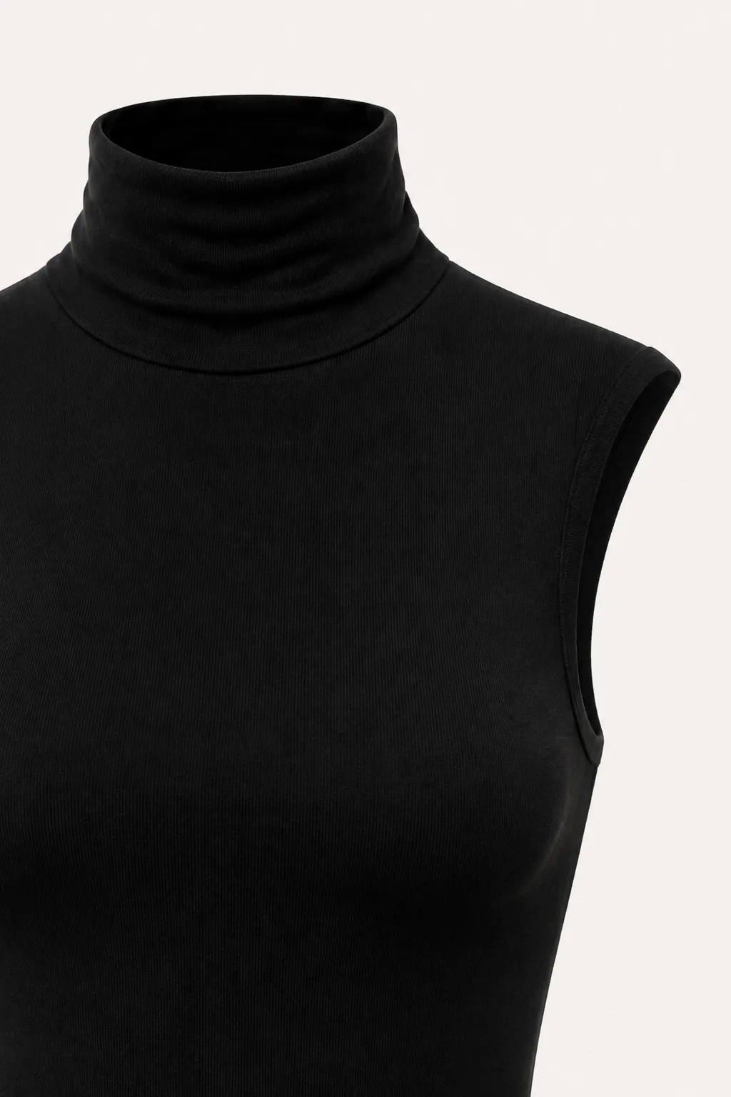 Cap Sleeve Turtleneck Bodysuit 3