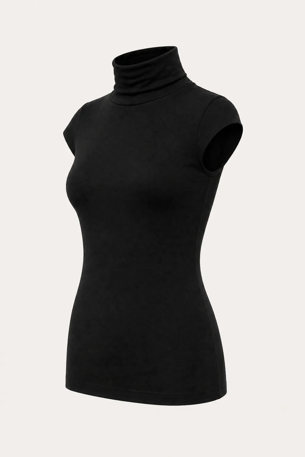 Cap Sleeve Turtleneck Bodysuit 2
