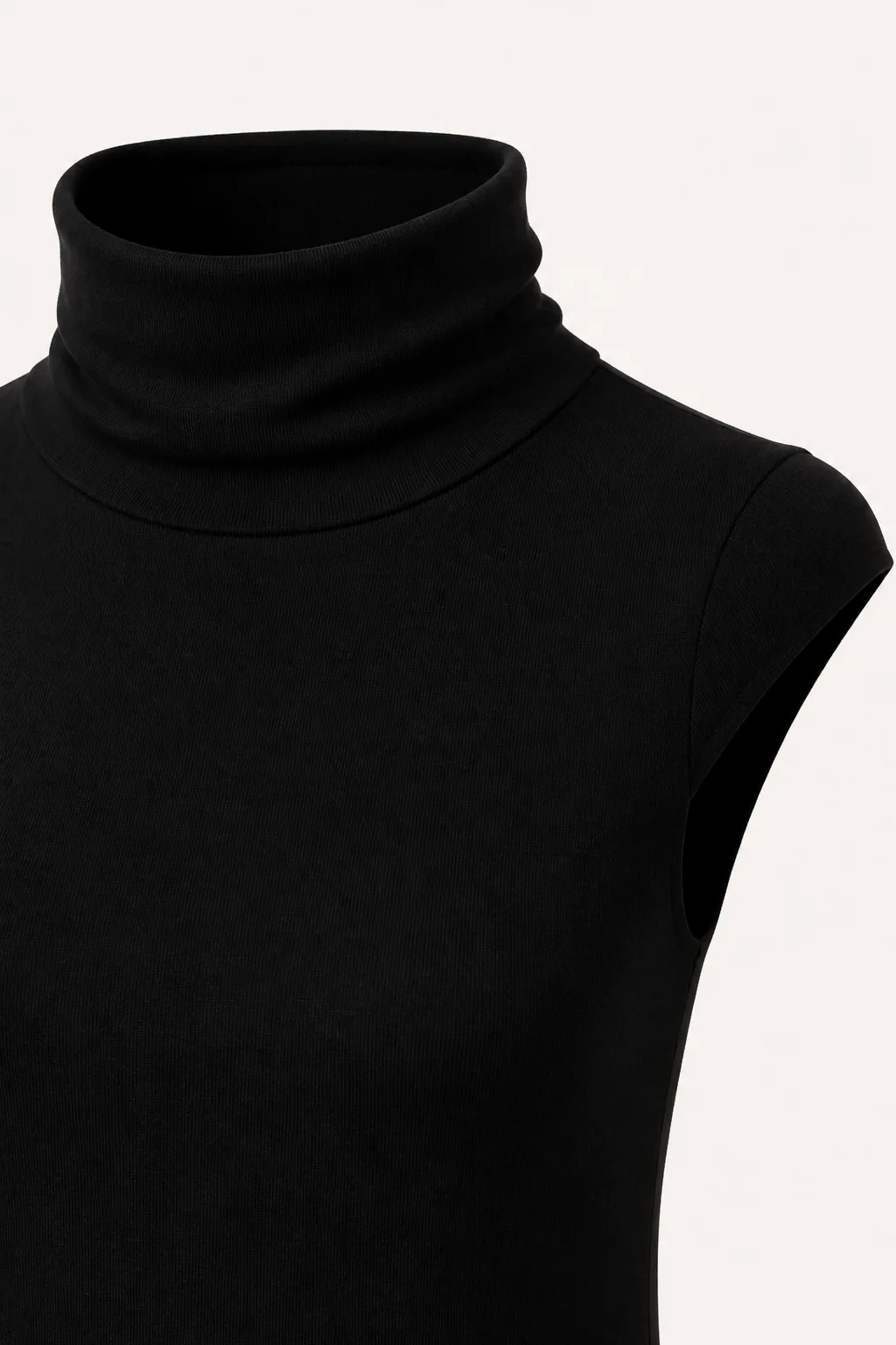 Cap Sleeve Turtleneck Tunic 3