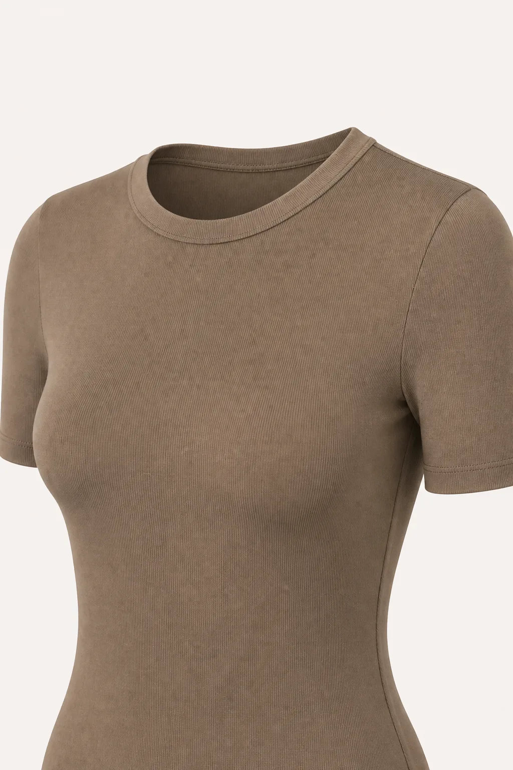 Short Sleeve Crew Neck Bodysuit 3