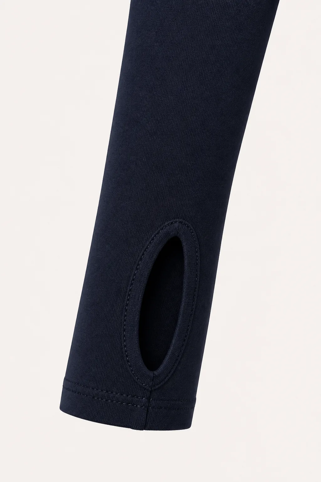 Thumbhole Sleeve Crew Neck Bodysuit 3